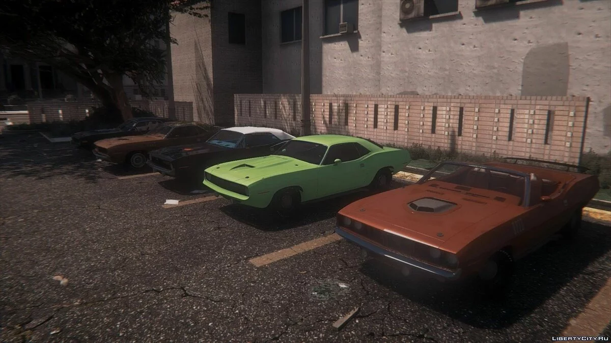 Plymouth Hemi Cuda 1970 v1.1 / GTA 5