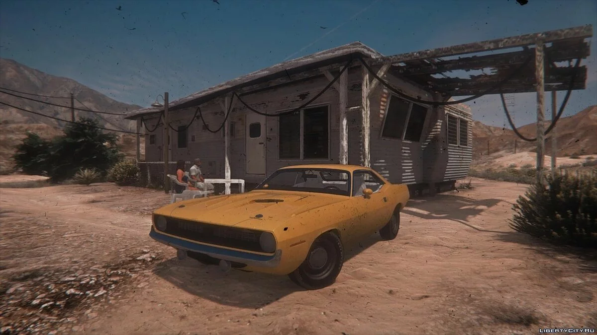 Plymouth Hemi Cuda 1970 v1.1 / GTA 5