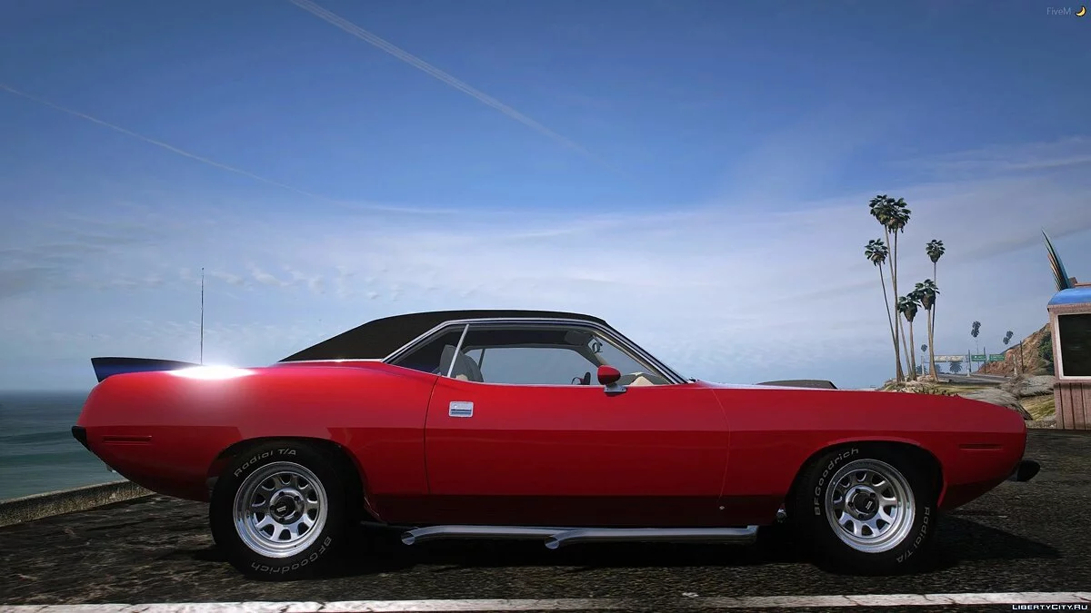 Plymouth Hemi Cuda 1970 v1.1 / GTA 5