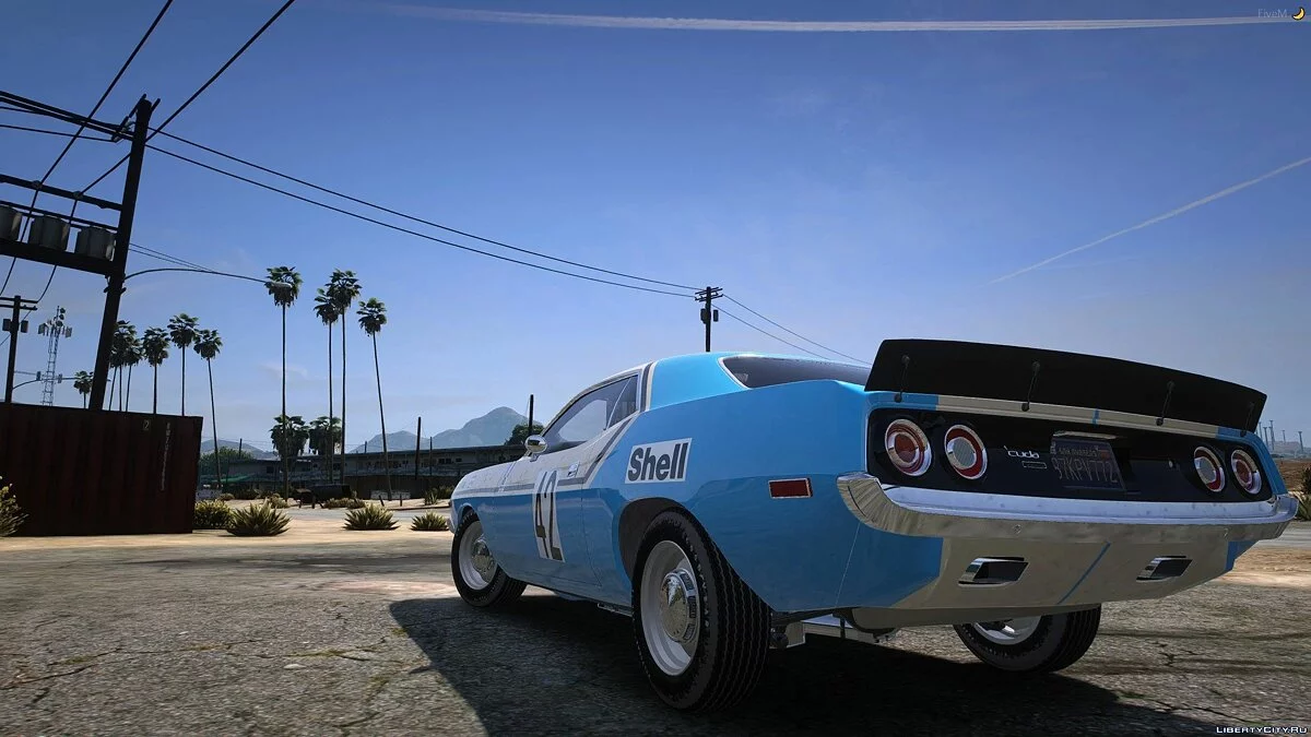 Plymouth Hemi Cuda 1970 v1.1 / GTA 5