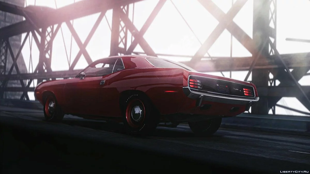 Plymouth Hemi Cuda 1970 v1.1 / GTA 5