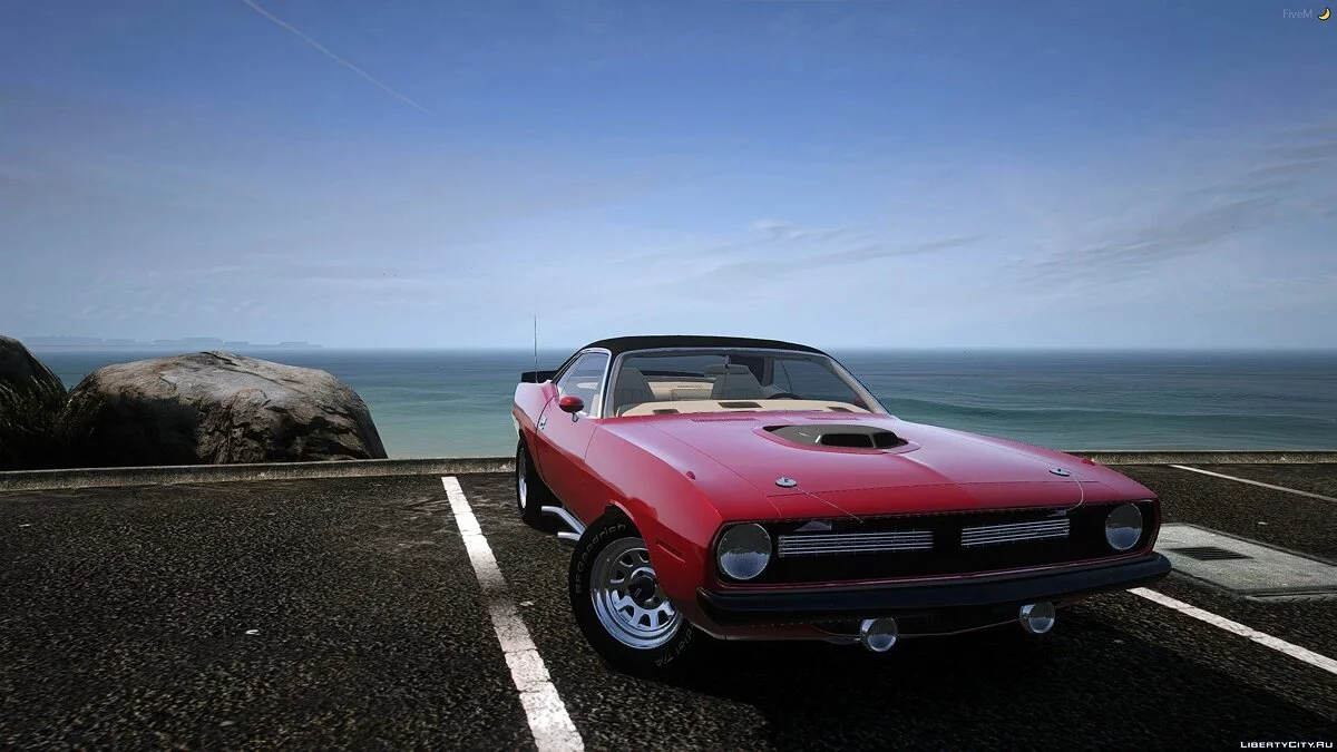 Plymouth Hemi Cuda 1970 v1.1 / GTA 5