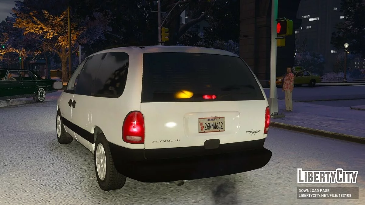 1996 Plymouth/Dodge Voyager/Grand Caravan [Add-On | VehFuncsV | Extras | LODs] 1.0 / GTA 5