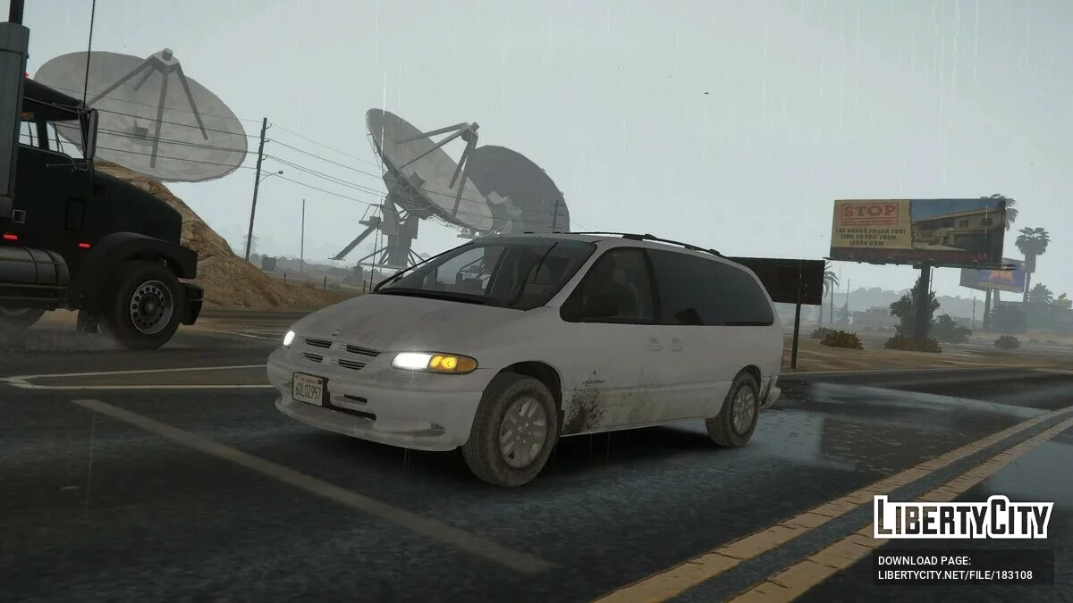 1996 Plymouth/Dodge Voyager/Grand Caravan [Add-On | VehFuncsV | Extras | LODs] 1.0 / GTA 5