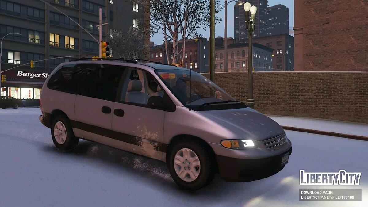 1996 Plymouth/Dodge Voyager/Grand Caravan [Add-On | VehFuncsV | Extras | LODs] 1.0 / GTA 5