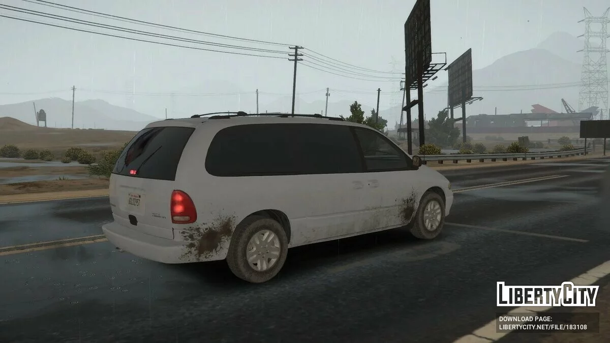 1996 Plymouth/Dodge Voyager/Grand Caravan [Add-On | VehFuncsV | Extras | LODs] 1.0 / GTA 5