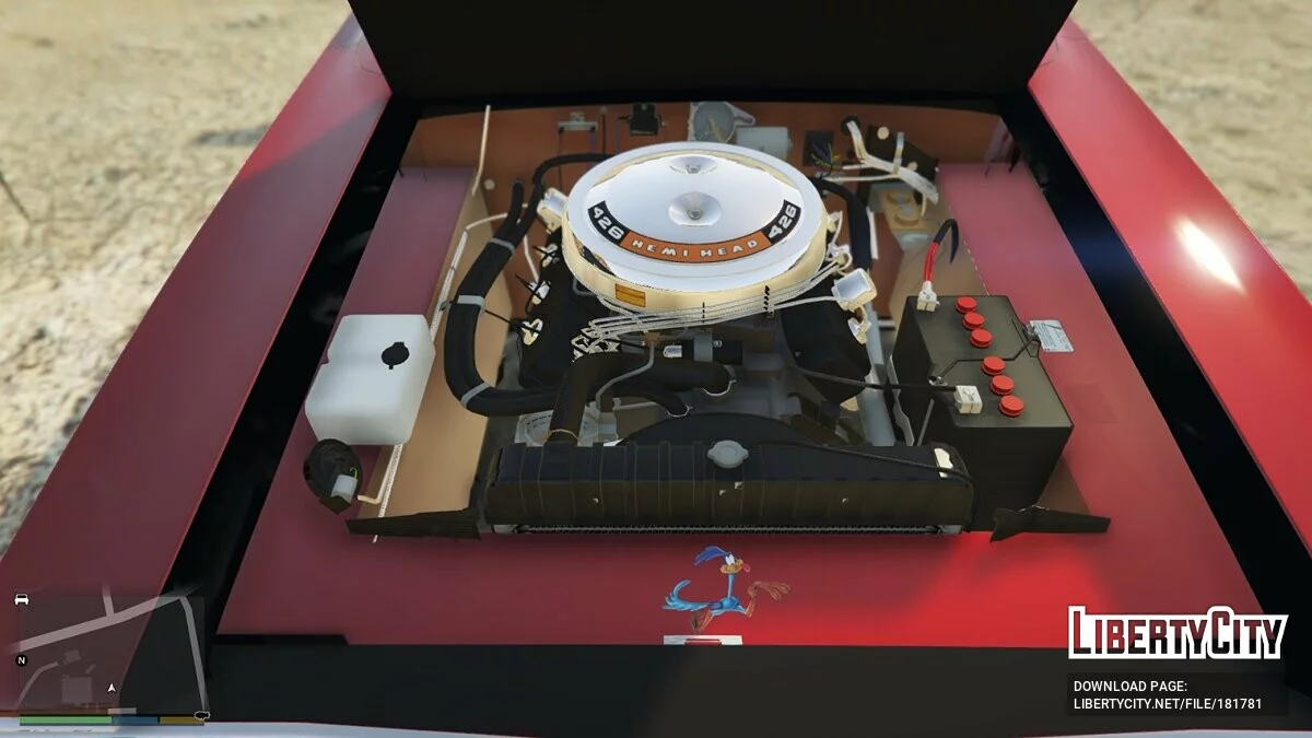 Plymouth Road Runner из Fast and Furious 7 [Add-On | VehFuncs V] 0.1 / GTA 5