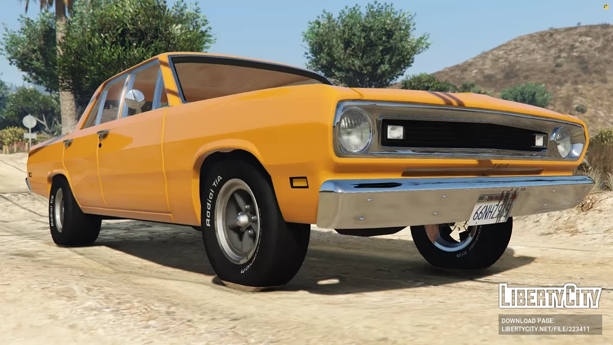 Седан Plymouth Valiant 1970 года [Дополнение/FiveM] 1.1 / GTA 5