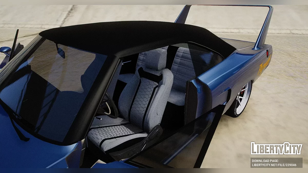 Plymouth Superbird Restomod [Готов к FiveM, Звуки двигателя] / GTA 5