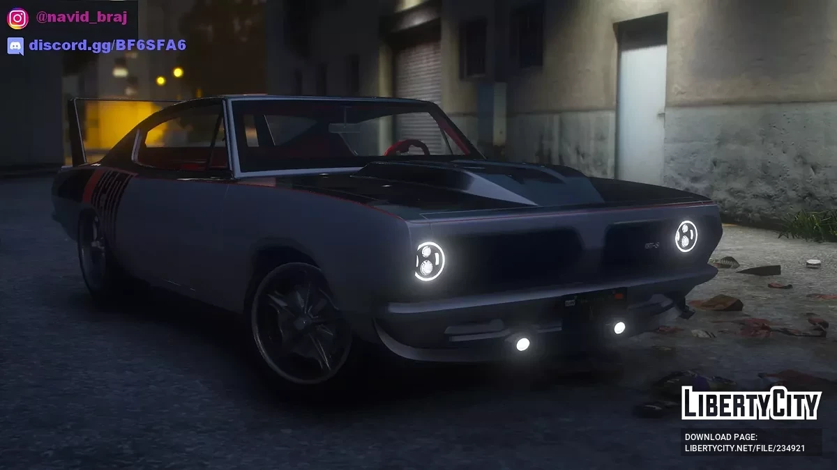 1968 Plymouth Formula S Barracuda Hemi-S / GTA 5