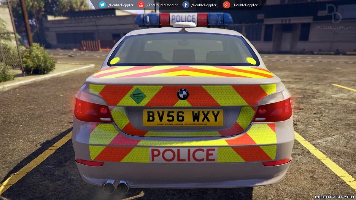 BMW 525D E60 Police (Седан) / GTA 5
