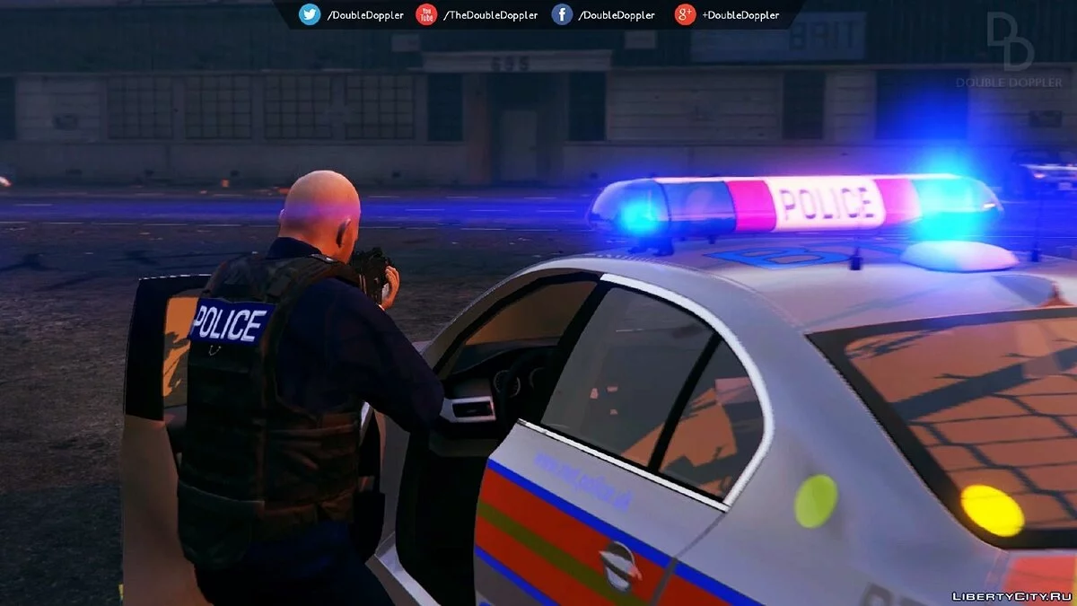 BMW 525D E60 Police (Седан) / GTA 5