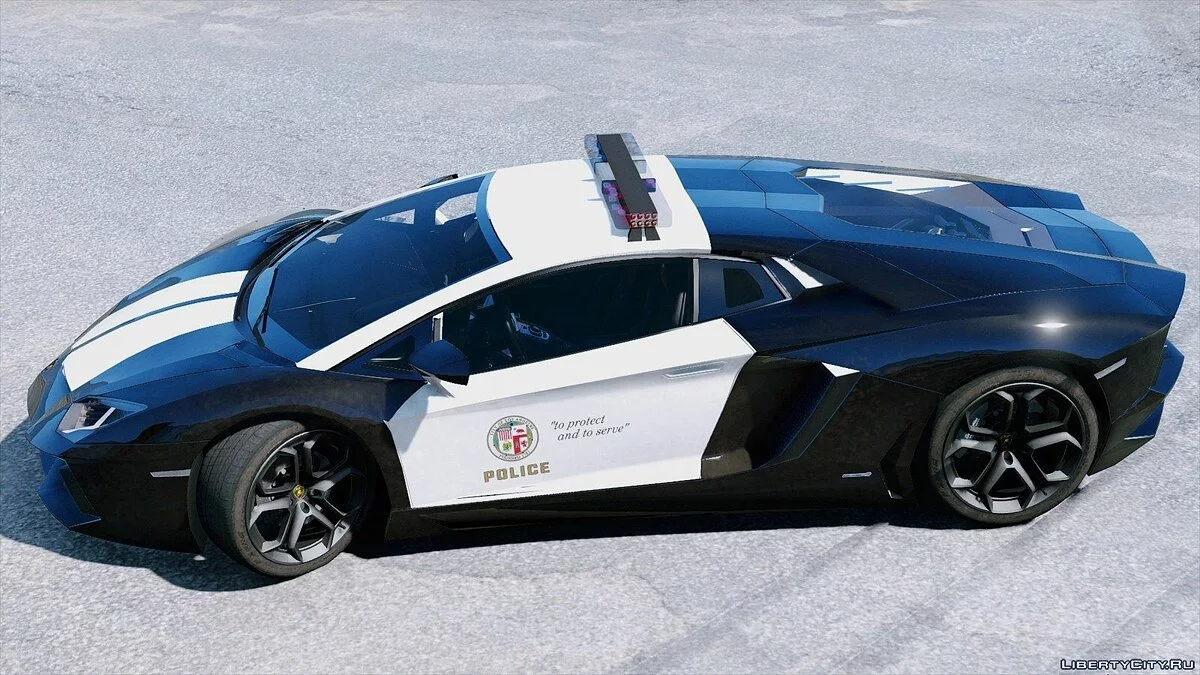 Police Lamborghini Aventador / GTA 5