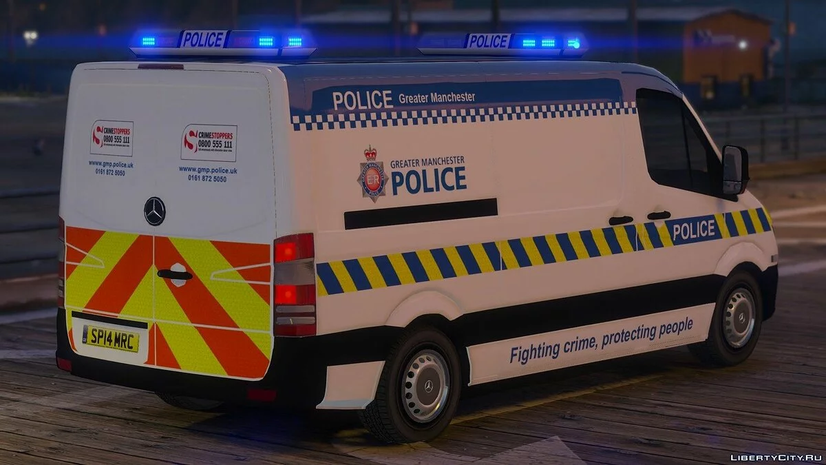 2014 Police Mercedes Sprinter / GTA 5