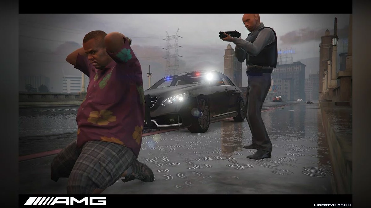Mercedes-Benz E63 AMG Unmarked Cruiser / GTA 5