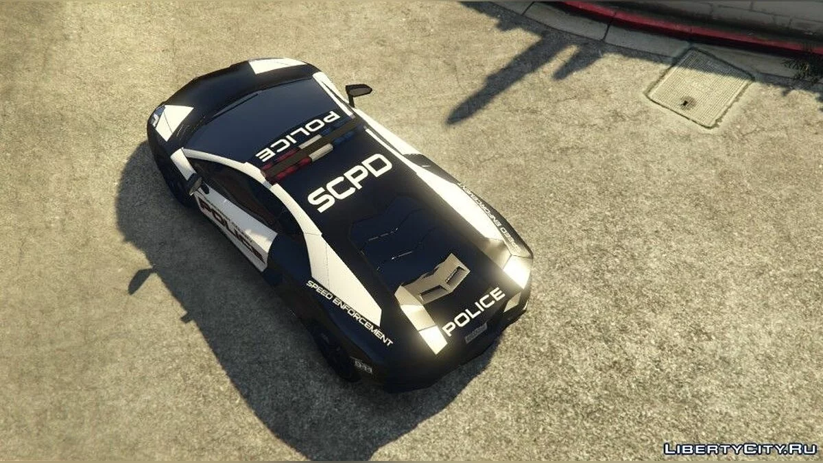 Need For Speed Hot Pursuit - Lamborghini Aventador Police / GTA 5