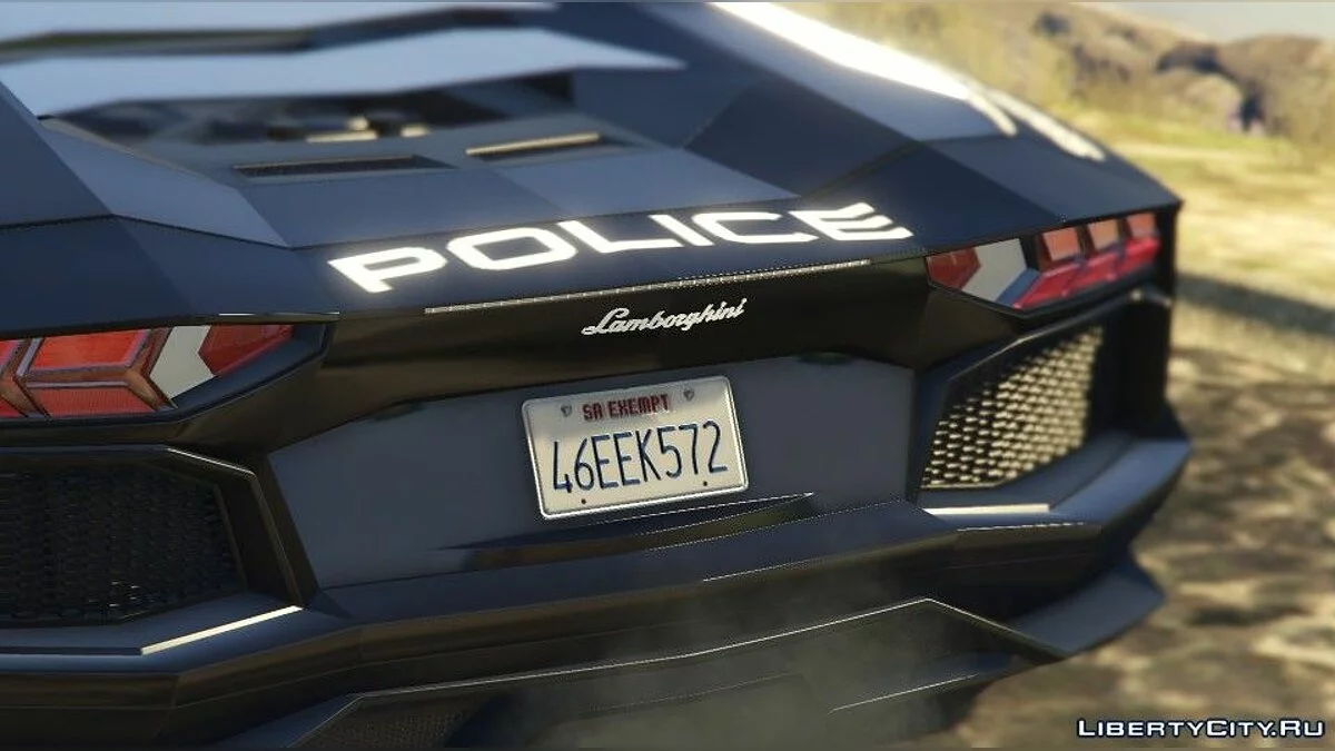 Need For Speed Hot Pursuit - Lamborghini Aventador Police / GTA 5