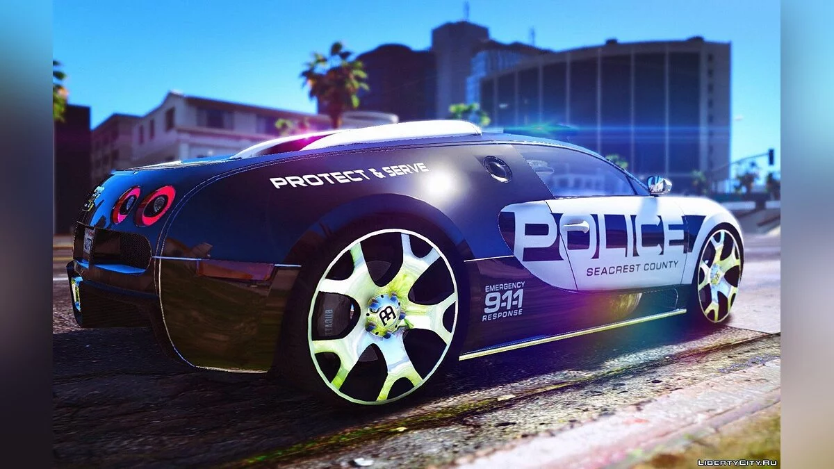 Bugatti Veyron - Police / GTA 5