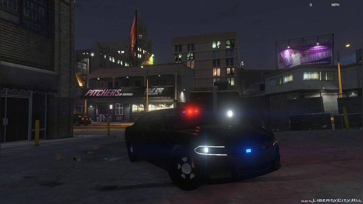 2015 Unmarked Dodge Charger DEV 1.0 / GTA 5