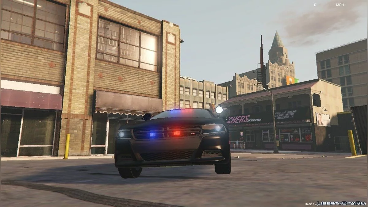 2015 Unmarked Dodge Charger DEV 1.0 / GTA 5