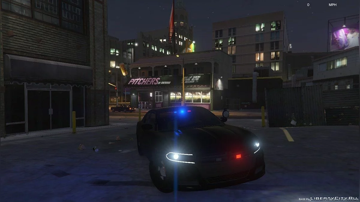 2015 Unmarked Dodge Charger DEV 1.0 / GTA 5