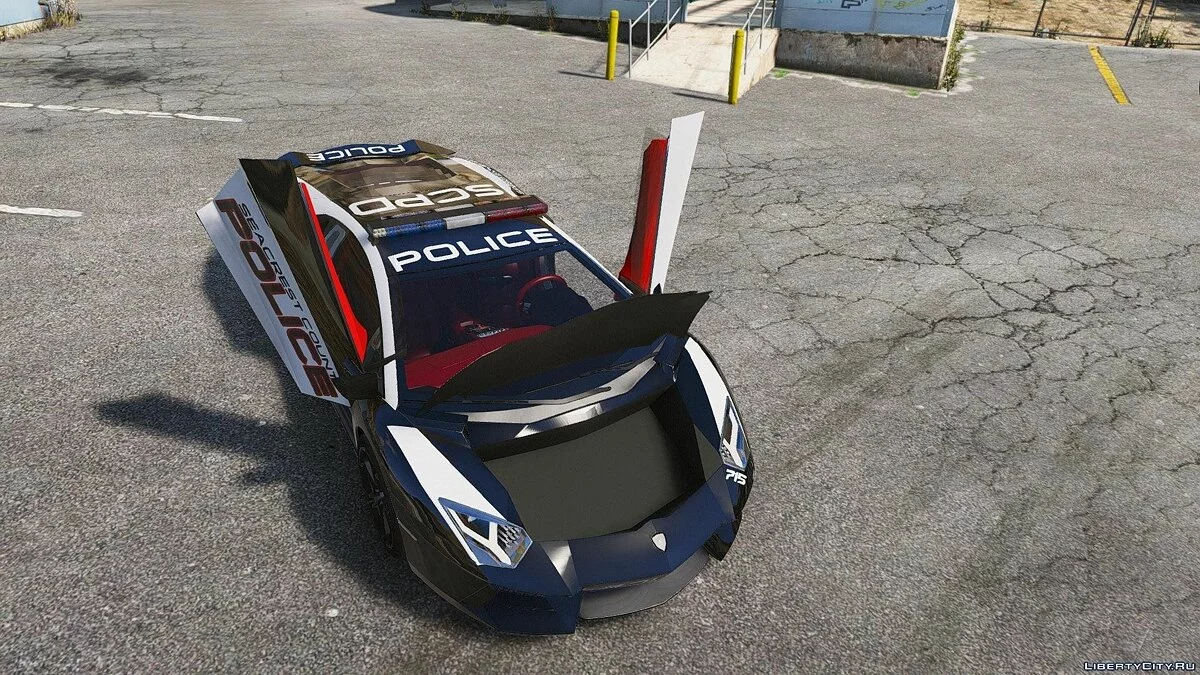 Need For Speed Hot Pursuit - Lamborghini Aventador Police 2.0 / GTA 5