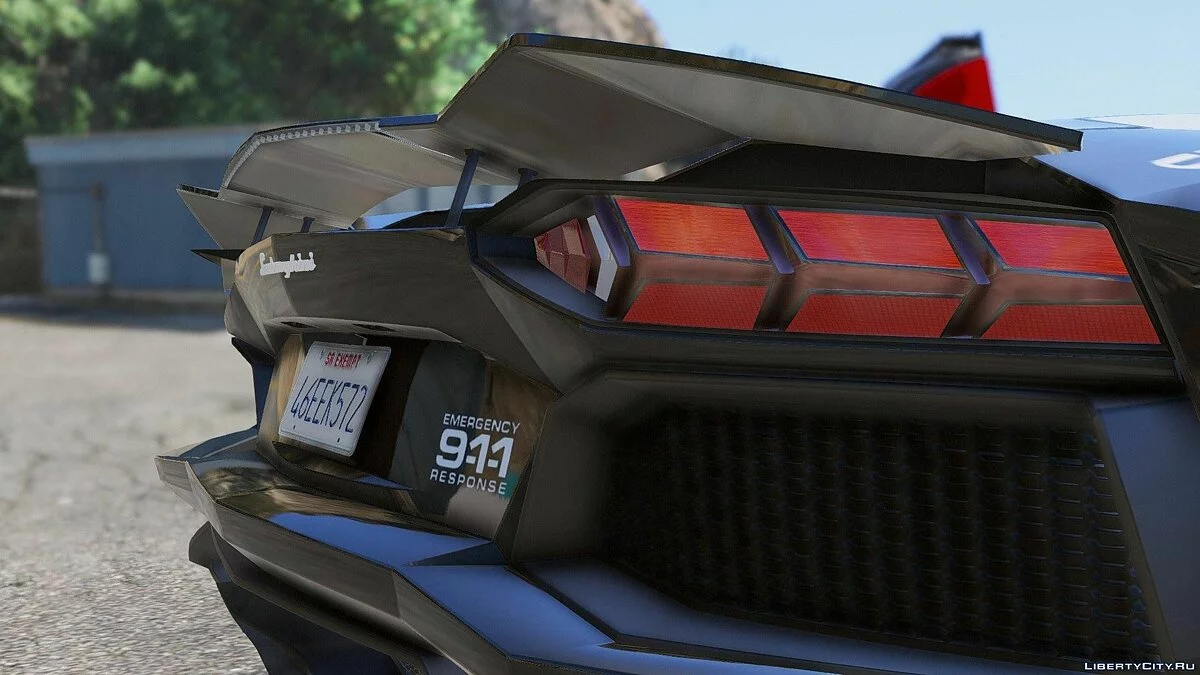 Need For Speed Hot Pursuit - Lamborghini Aventador Police 2.0 / GTA 5