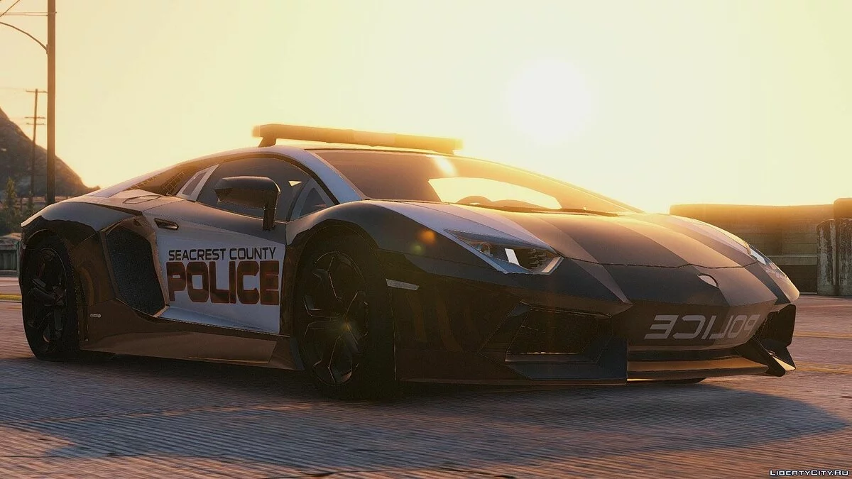 Need For Speed Hot Pursuit - Lamborghini Aventador Police 2.0 / GTA 5