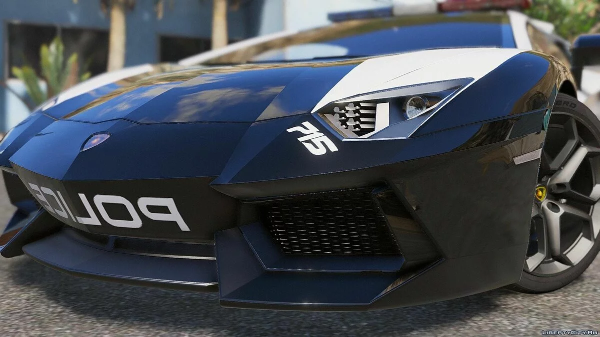 Need For Speed Hot Pursuit - Lamborghini Aventador Police 2.0 / GTA 5