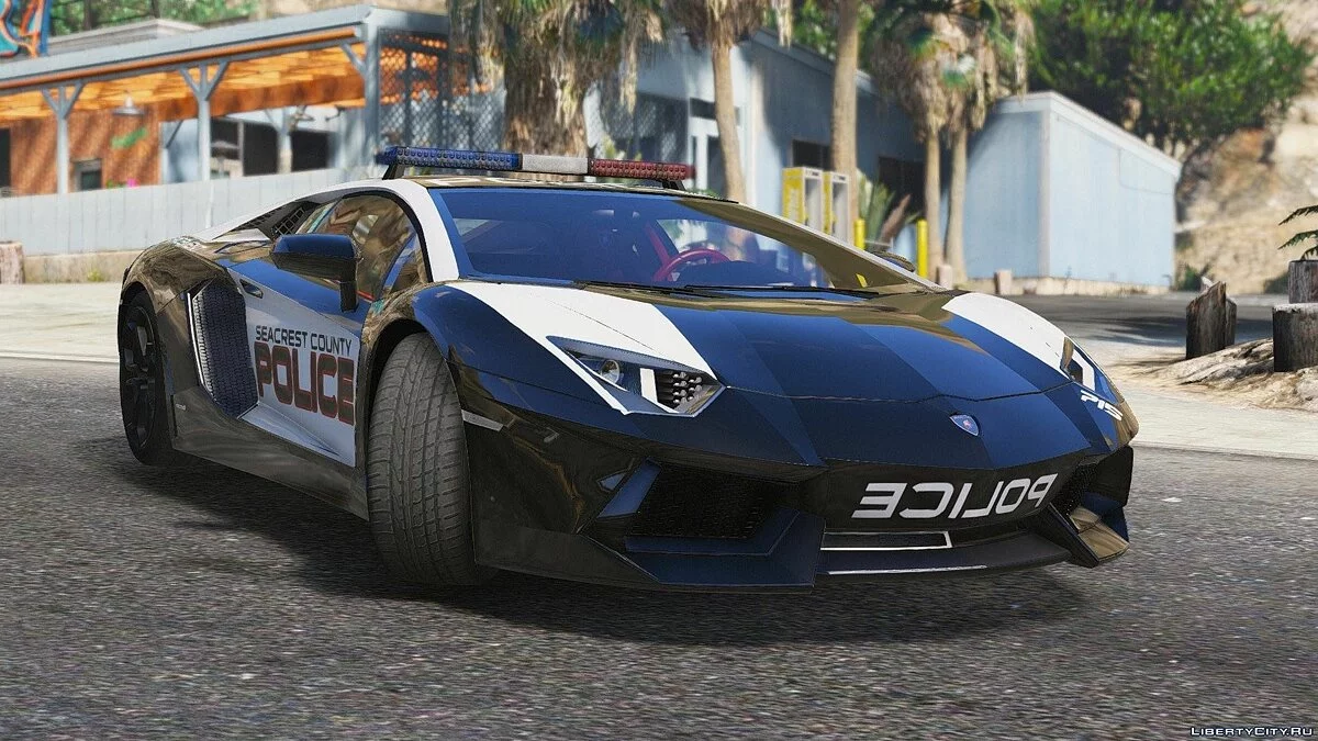 Need For Speed Hot Pursuit - Lamborghini Aventador Police 2.0 / GTA 5