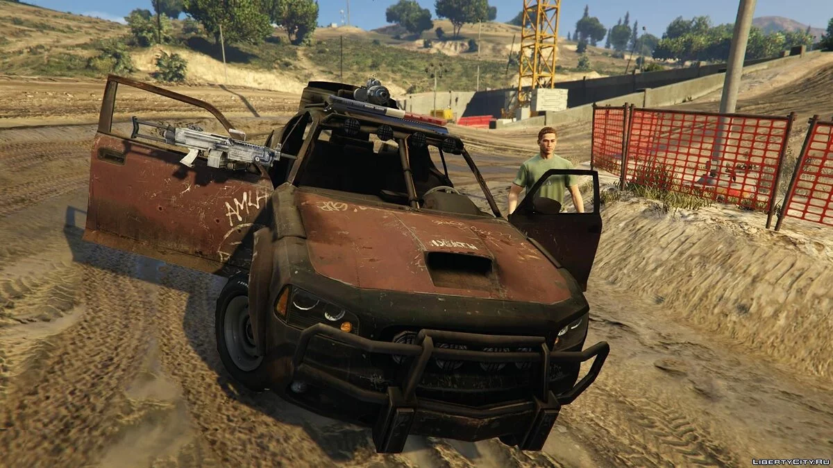 Dodge Charger Apocalypse Police (2 door) [Templated | Unlocked] 1.0 / GTA 5