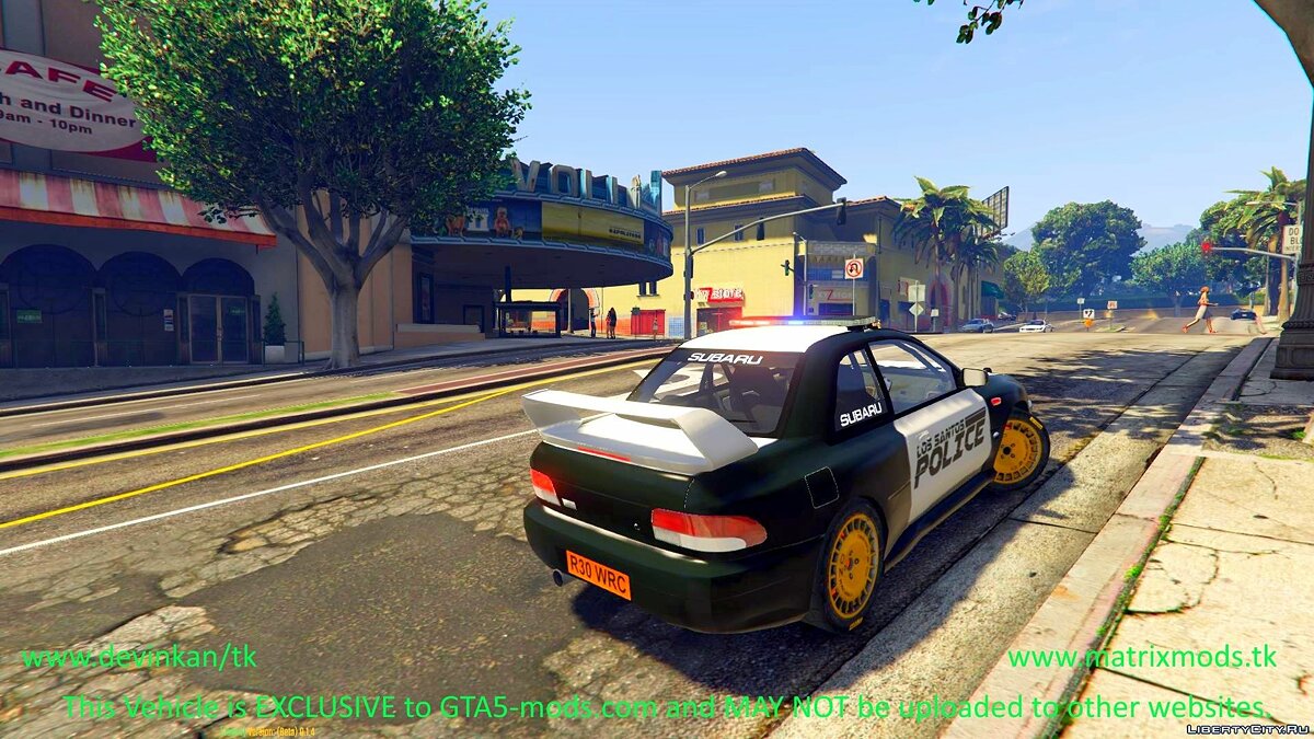 Скачать 1998 Subaru WRX STi LSPD 1.0 для GTA 5