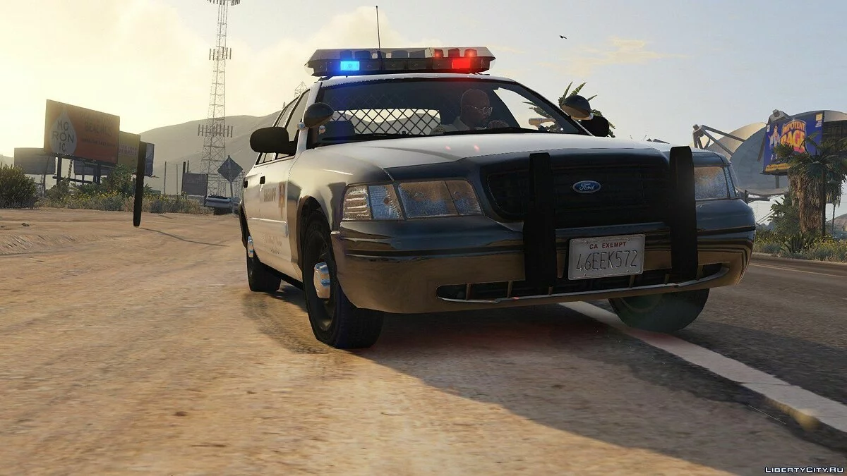 1999 Ford Crown Victoria P71- LA Co. Sheriff 1.1 / GTA 5
