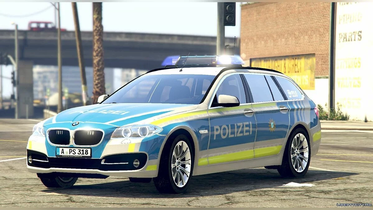 BMW 530D Polizei Bayern / GTA 5