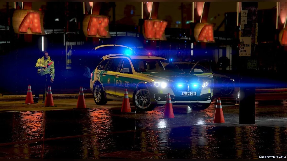 BMW 530D Polizei Bayern / GTA 5