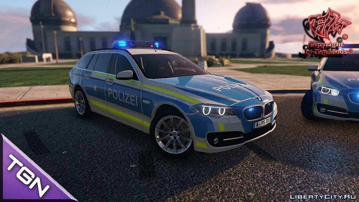 Скачать BMW 530D Polizei Bayern для GTA 5