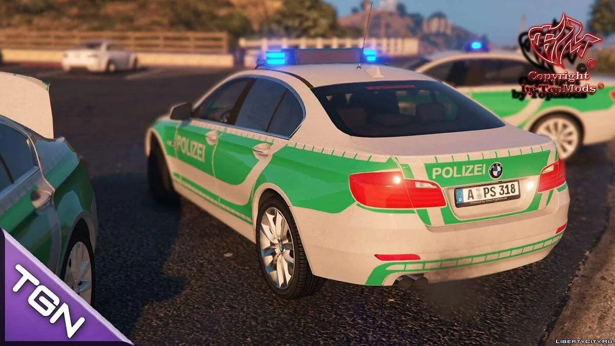 BMW F10 Polizei Bayern 1.0 / GTA 5