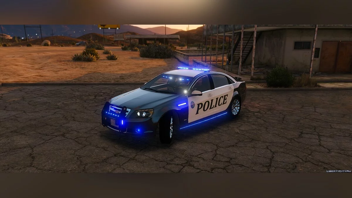 Chevrolet Caprice Police epic lights [ELS] 1.1 / GTA 5
