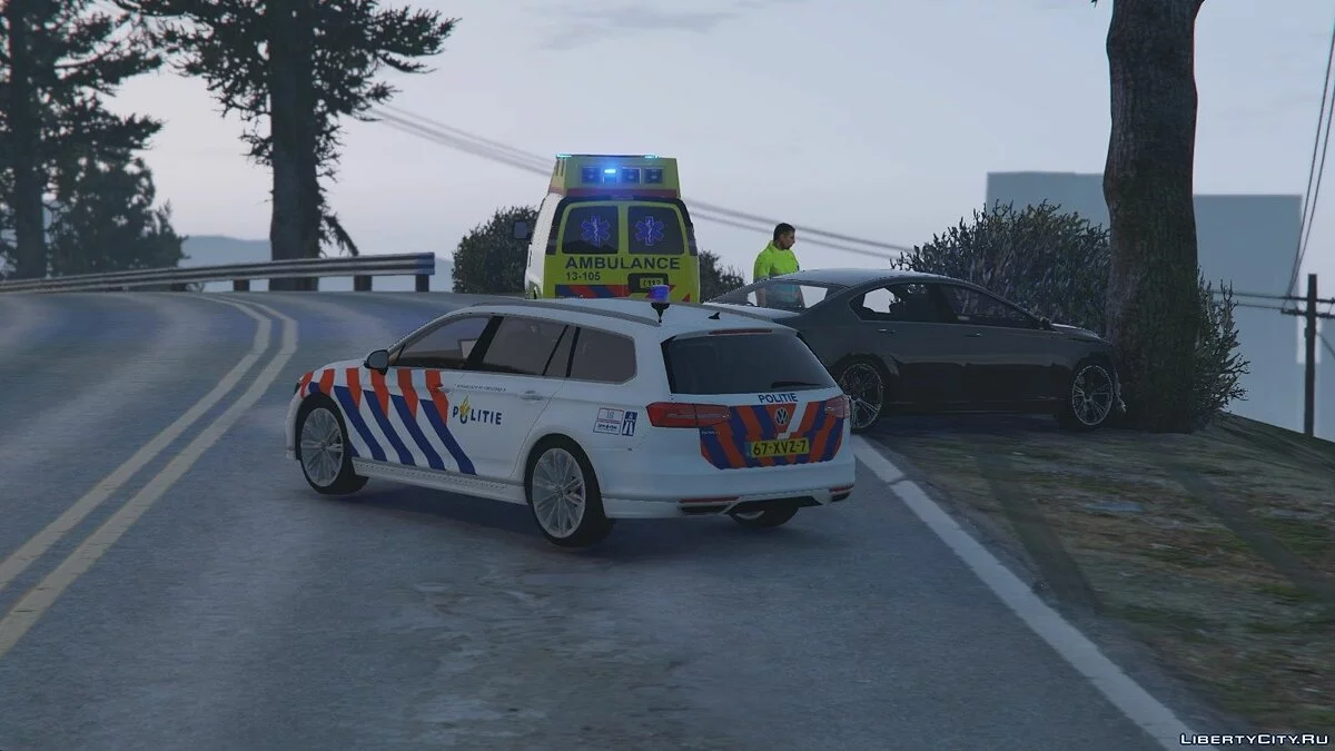 [ELS] Verkeers Politie Volkswagen Passat (Dutch Traffic Police) 1.0 / GTA 5