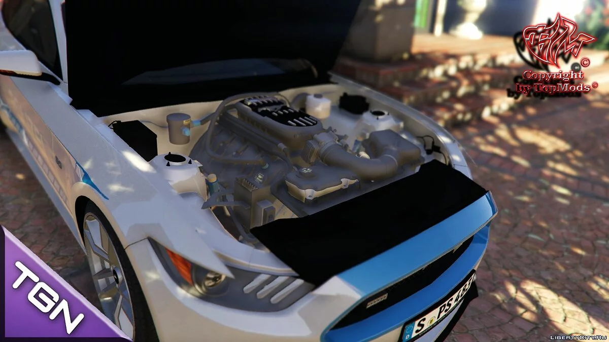 Ford Mustang Polizei Stuttgart / GTA 5