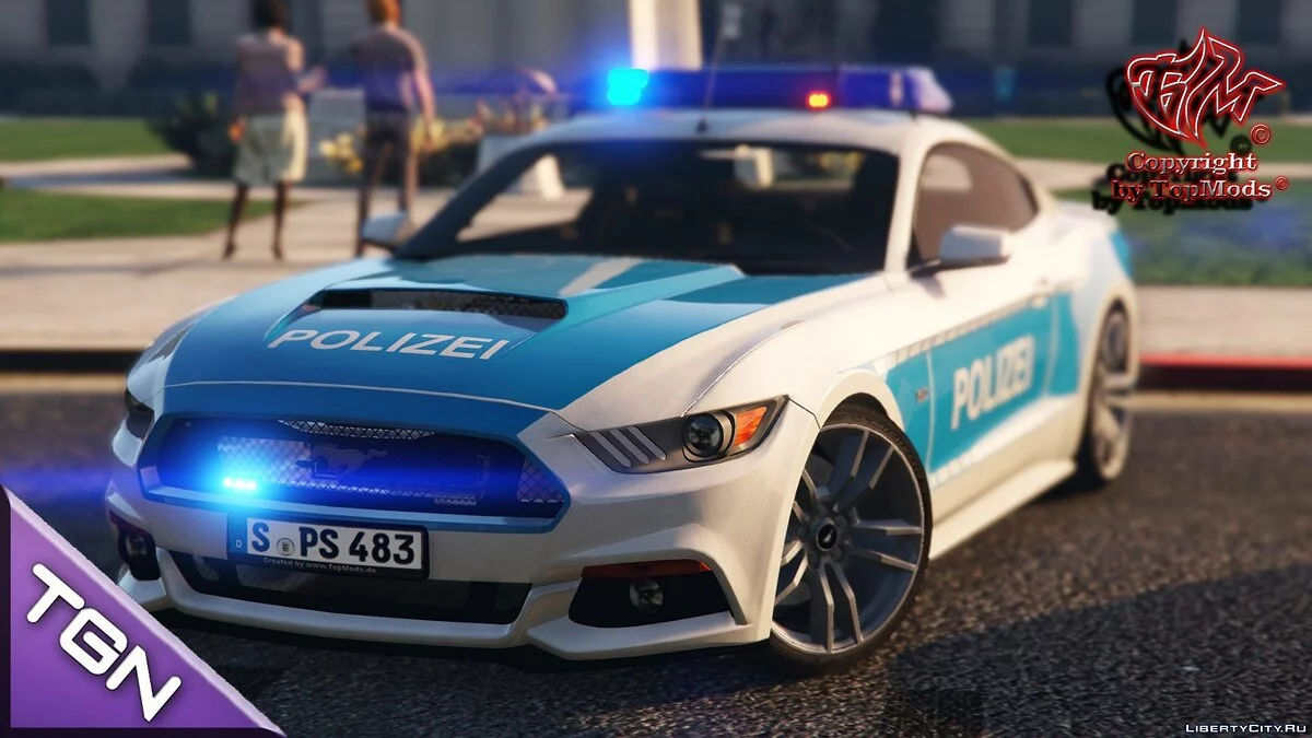 Ford Mustang Polizei Stuttgart / GTA 5