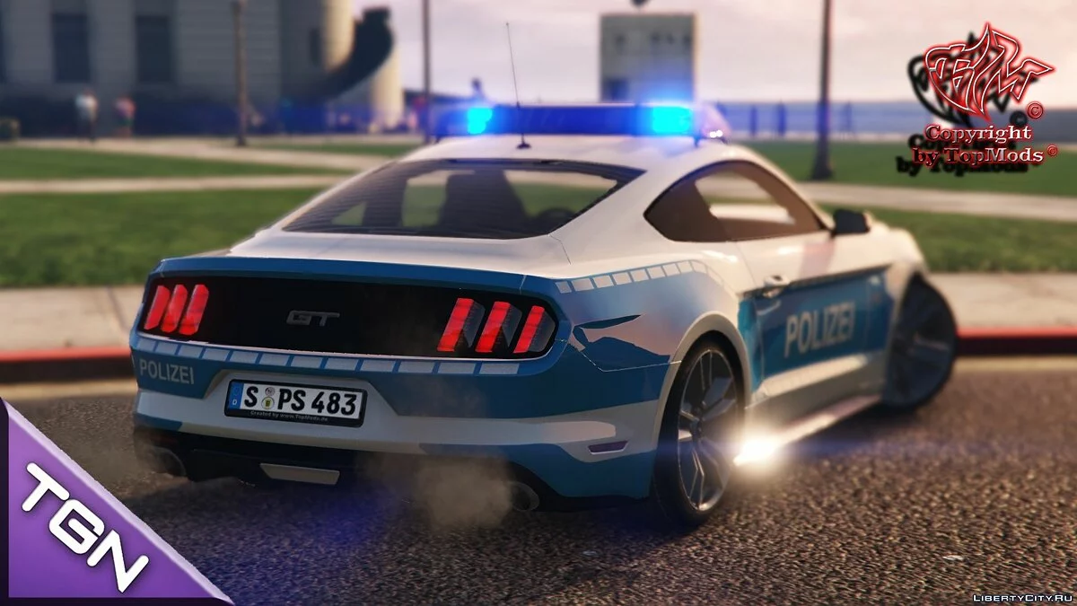 Ford Mustang Polizei Stuttgart / GTA 5