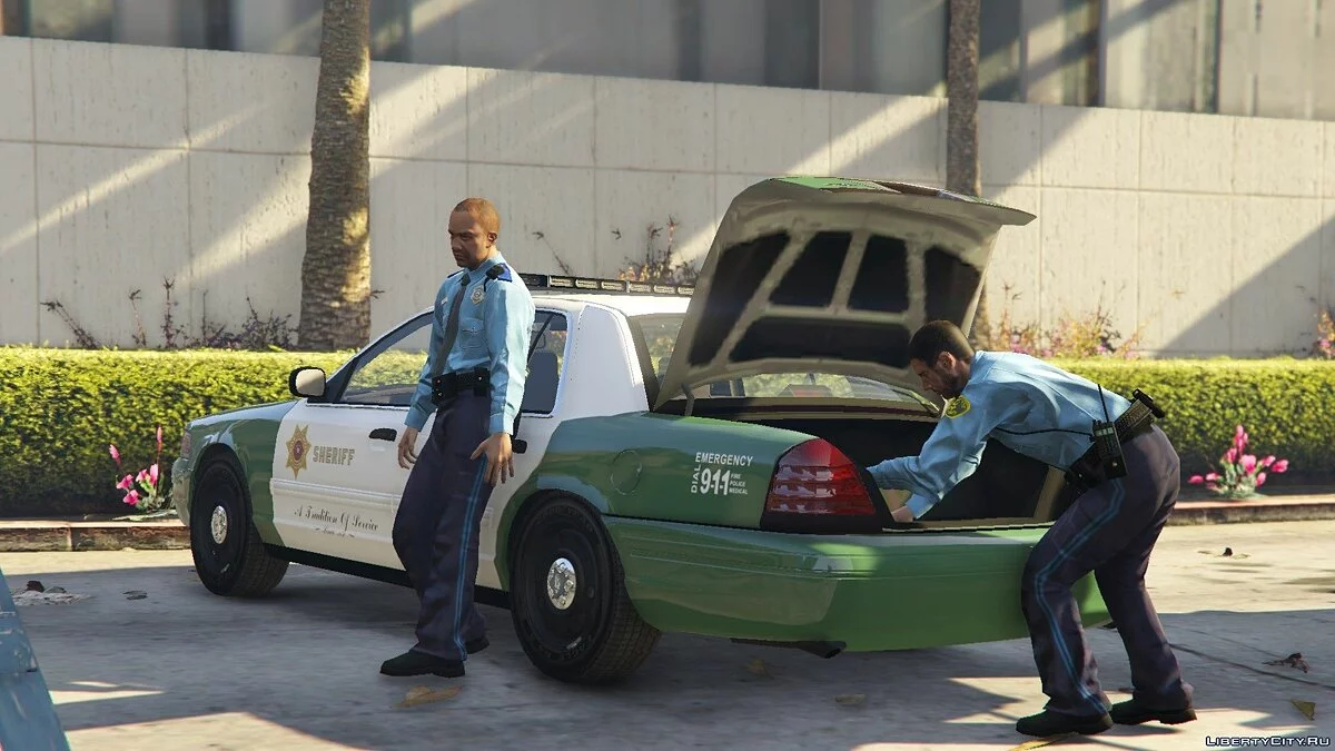 San Andreas Sheriff Crown Victoria 2.0 / GTA 5