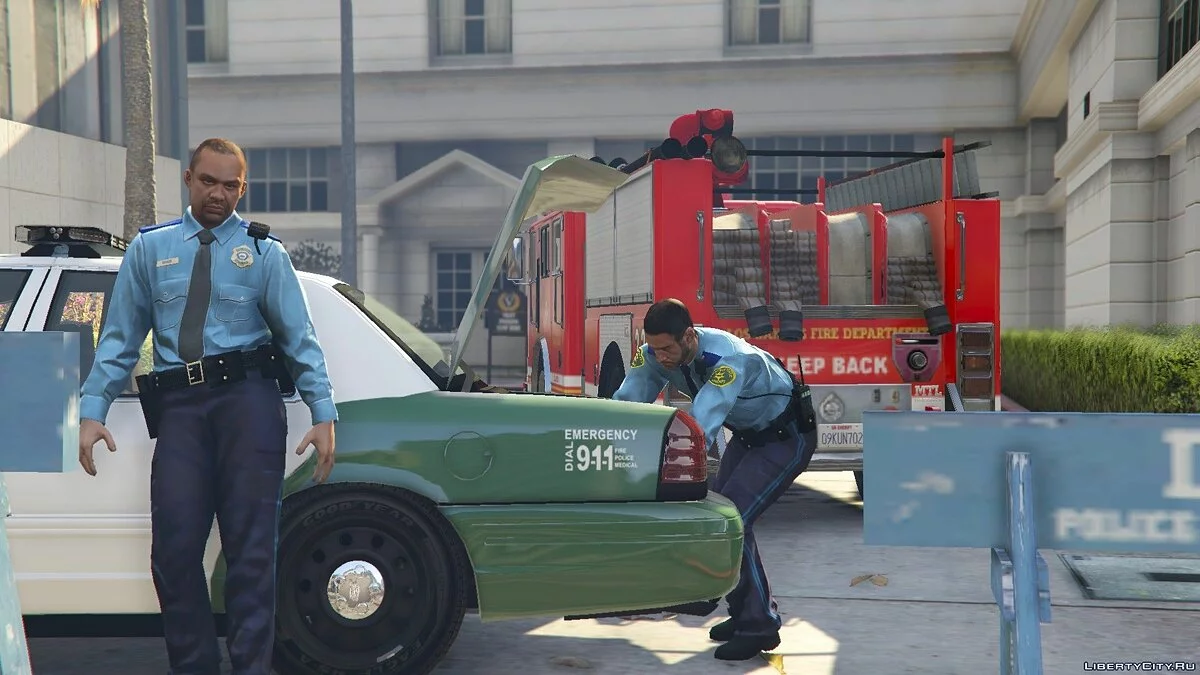 San Andreas Sheriff Crown Victoria 2.0 / GTA 5