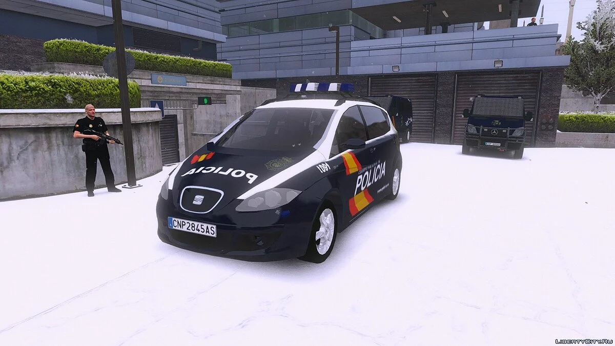 Seat Altea XL - Policía Nacional Z - CNP (Spanish Police) 1.0 / GTA 5