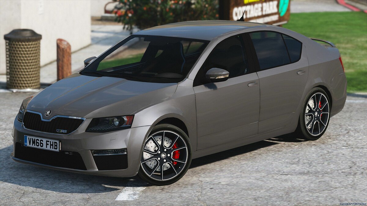 Скачать Unmarked Škoda Octavia VRS 1.0 для GTA 5