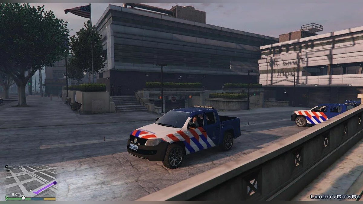 Volkswagen Amarok Koninklijke marechaussee (Dutch Military Police) v1.0 / GTA 5