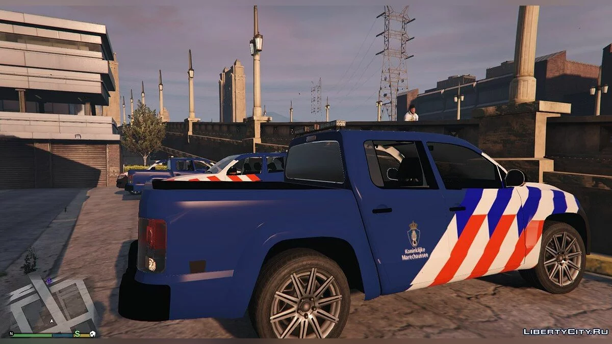 Volkswagen Amarok Koninklijke marechaussee (Dutch Military Police) v1.0 / GTA 5