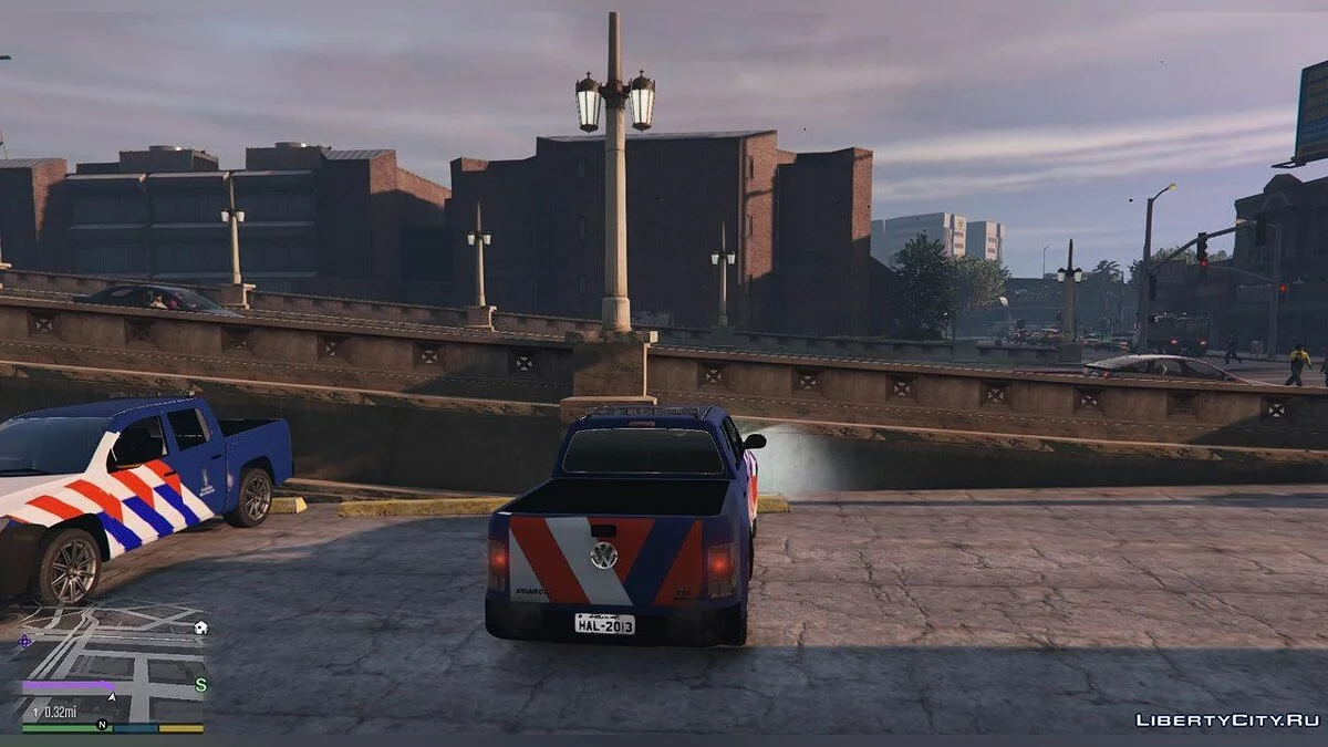 Volkswagen Amarok Koninklijke marechaussee (Dutch Military Police) v1.0 / GTA 5