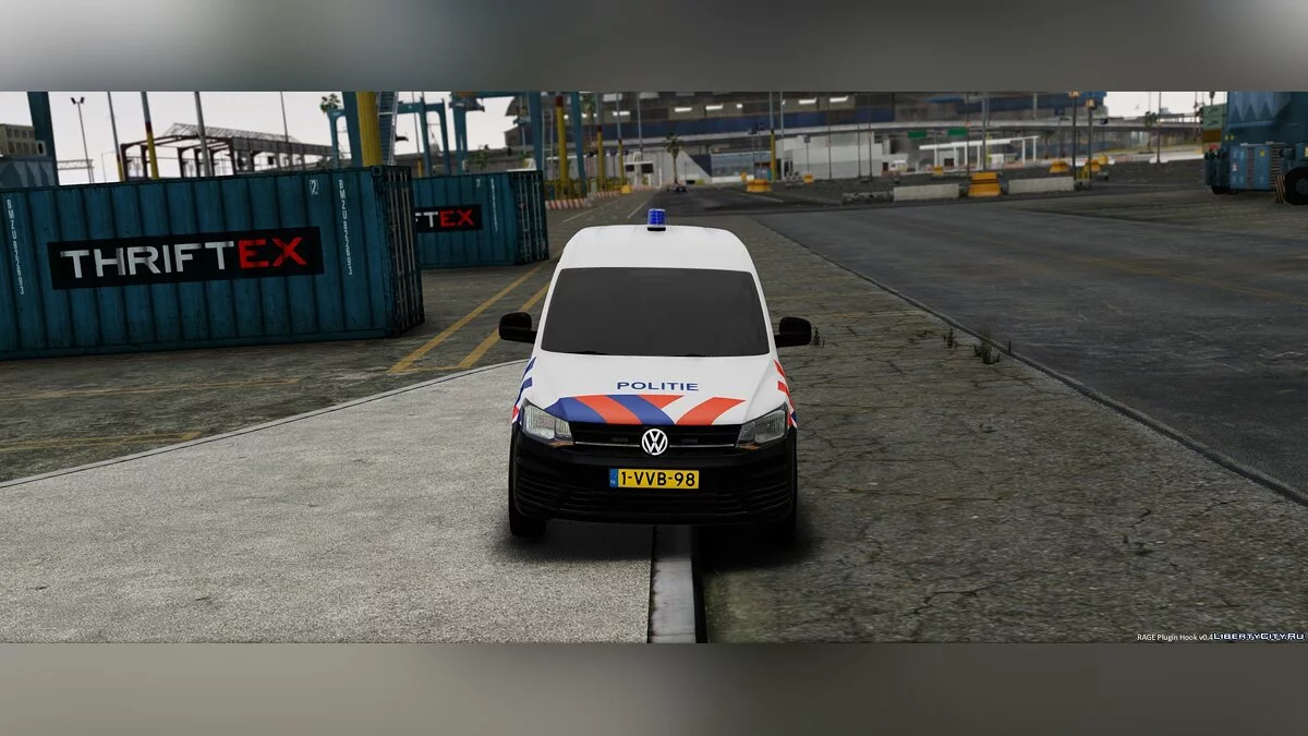 Volkswagen Caddy Dutch Police 1.1 / GTA 5